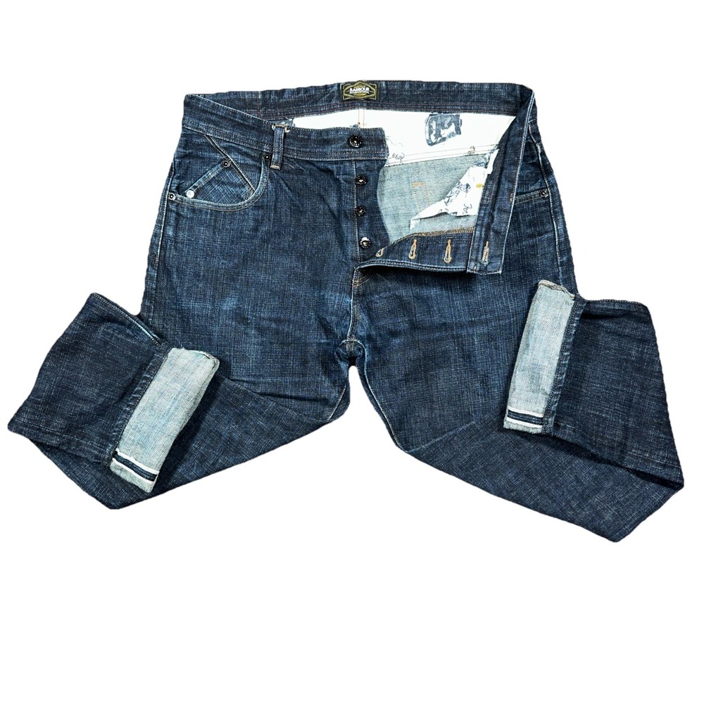 Barbour Selvedge International Workwear Blue Jeans Men's Size 36/30